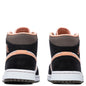 Women's Air Jordan 1 Mid SE - White/Apricot Agate