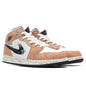 Air Jordan 1 Mid SE (GS) - Sail/Black/Cider
