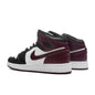 Air Jordan 1 Mid SE (GS) - White/Dark Pony/Black