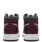 Air Jordan 1 Mid SE (GS) - White/Dark Pony/Black