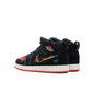 Air Jordan 1 Mid SE (PS) "Siempre Familia" - Black/Chile Red