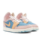 Air Jordan 1 Mid SS (GS) 'Zen' - Aegean Storm/Hemp/Pink Oxford