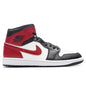 Women's Air Jordan 1 Mid - Sail/Gym Red/Off Noir