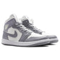 Women's Air Jordan 1 Mid - Sail/Stealth/White