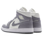 Women's Air Jordan 1 Mid - Sail/Stealth/White