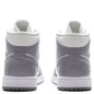 Women's Air Jordan 1 Mid - Sail/Stealth/White