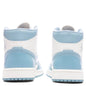 Women's Air Jordan 1 Mid 'UNC' - Sail/Worn Blue