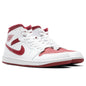 Women's Air Jordan 1 Mid - White/Pomegranate