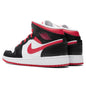 Air Jordan 1 Mid (GS) - Black/Very Berry