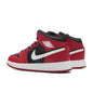 Air Jordan 1 Mid (GS) - Black/White/Gym Red