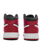 Air Jordan 1 Mid (GS) - Black/White/Gym Red