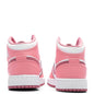 Air Jordan 1 Mid (GS) - Coral Chalk/Desert Berry/White