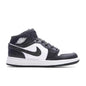 Air Jordan 1 Mid (GS) - Off Noir/Black/White
