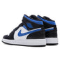 Air Jordan 1 Mid (GS) - White/Racer Blue