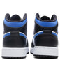 Air Jordan 1 Mid (GS) - White/Racer Blue