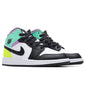Air Jordan 1 Mid (GS) - White/Volt