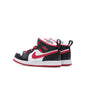 Air Jordan 1 Mid (TD) - Black/Verry Berry