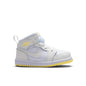 Air Jordan 1 Mid (TD) - Sail/Light Laser Orange/White