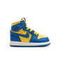 Air Jordan 1 Retro High OG (TD) - Varsity Maize/Game Royal/Sail