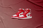 Women's Air Jordan 1 Retro High OG 'Varsity Red' - Light Iron Ore/Varsity Red/Sail