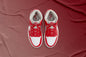 Women's Air Jordan 1 Retro High OG 'Varsity Red' - Light Iron Ore/Varsity Red/Sail