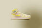 Women's Air Jordan 1 Zoom CMFT 2 - Citron Tint/Dynamic Yellow/Muslin