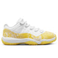 Women's Air Jordan 11 Retro Low Yellow Snakeskin - White/Tour Yellow/Sail