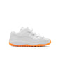 Air Jordan 11 Retro Low (TD) - White/Bright Citrus