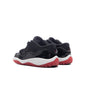 Air Jordan 11 Retro Low 'Bred' (TD) - Black/Varsity Red/White