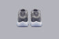 Air Jordan 11 Retro (GS) "Cool Grey" - Medium Grey/White