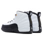 Air Jordan 12 Retro (PS) "Royalty Taxi" - White/Metallic Gold