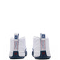 Air Jordan 12 Retro 'French Blue' (TD) - White/French Blue/Metallic Silver
