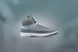 Women's Air Jordan 2 Retro - Cool Grey/Ice Blue