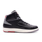Air Jordan 2 Retro (GS) 'Black Cement' - Black/Cement Grey/Fire Red