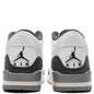 Air Jordan 3 Retro 'Grey Cement' - Summit White/Fire Red/Cement Grey