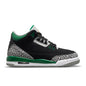 Air Jordan 3 Retro (GS) "Pine Green" - Black/Pine Green/Silver
