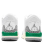 Women's Air Jordan 3 Retro - White/Varsity Red/Lucky Green