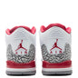Air Jordan 3 Retro (GS) - White/Light Curry/Cardinal Red