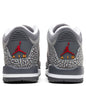 Air Jordan 3 Retro (GS) "Cool Grey" - Silver/Sport Red