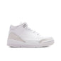 Air Jordan 3 Retro 'Pure Money' (PS) - White/Metalic Silver