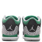 Air Jordan 3 Retro (PS) "Pine Green" - Black/Pine Green/Silver
