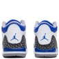 Air Jordan 3 Retro (PS) 'Racer Blue' - White/Cement Grey