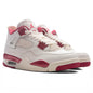 Women's Air Jordan 4 Retro 'Valentine's Day' - Pale Ivory/Sierra Red/Tough Red