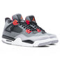 Air Jordan 4 Retro 'Infrared' (GS) - Dark Grey/Infrared 23/Black Cement Grey