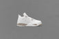 Air Jordan 4 Retro (PS) - White/Fire Red