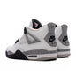 Air Jordan 4 Retro OG 'White Cement' (GS) - Summit White/Fire Red/Cement Grey/Black