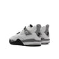 Air Jordan 4 Retro OG 'White Cement' (TD) - Summit White/Fire Red/Cement Grey/Black