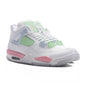 Air Jordan 4 Retro 'Valentine's Day' (GS) - White/Medium Soft Pink/Half Blue