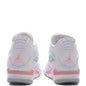 Air Jordan 4 Retro 'Valentine's Day' (GS) - White/Medium Soft Pink/Half Blue