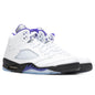 Air Jordan 5 Retro - White/Dark Concord/Black